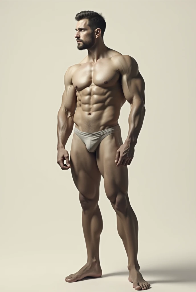 A man without clothes