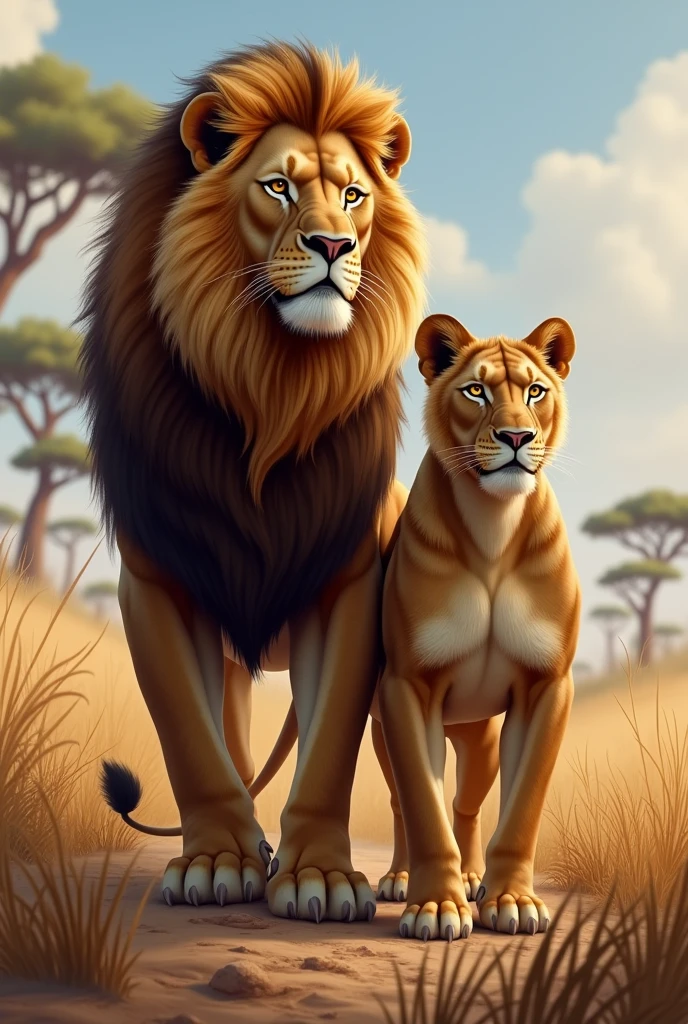 Lion cuple