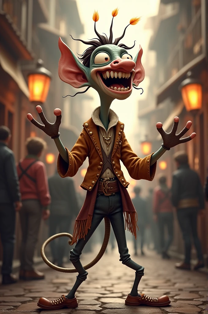 A joke telling enemy guy