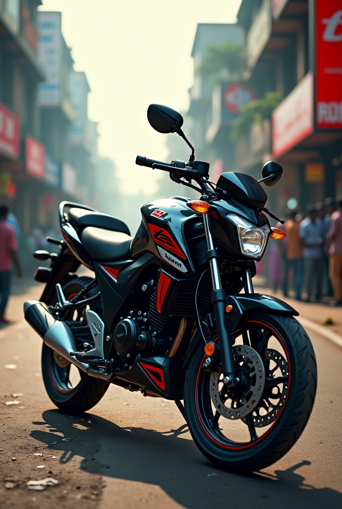 Indian bajaj pulsar 150 motorbike