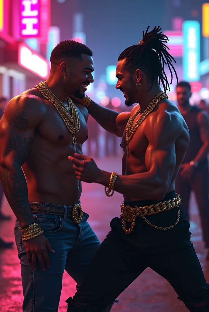 Anuel AA hitting Arcangel and Bad Bonny