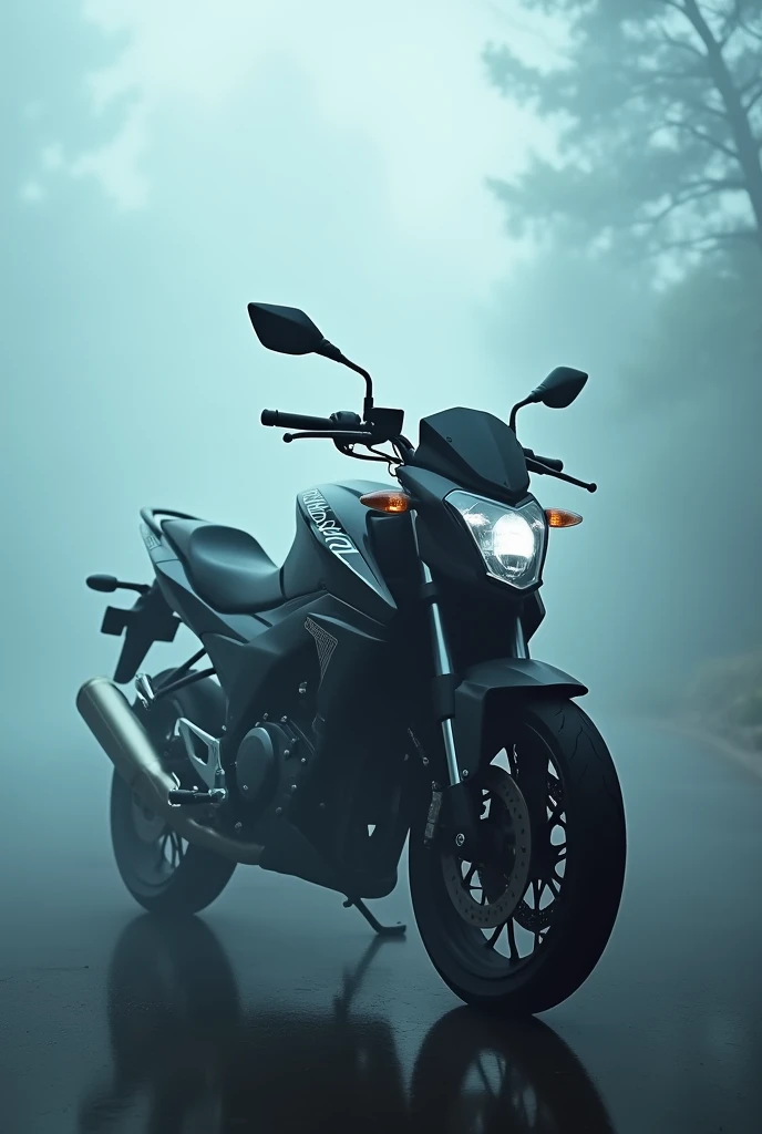 Yamaha RX100 top model and fog