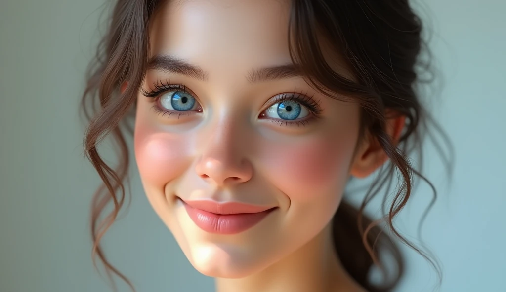 GIRLFRIEND blue eyes beautiful smile