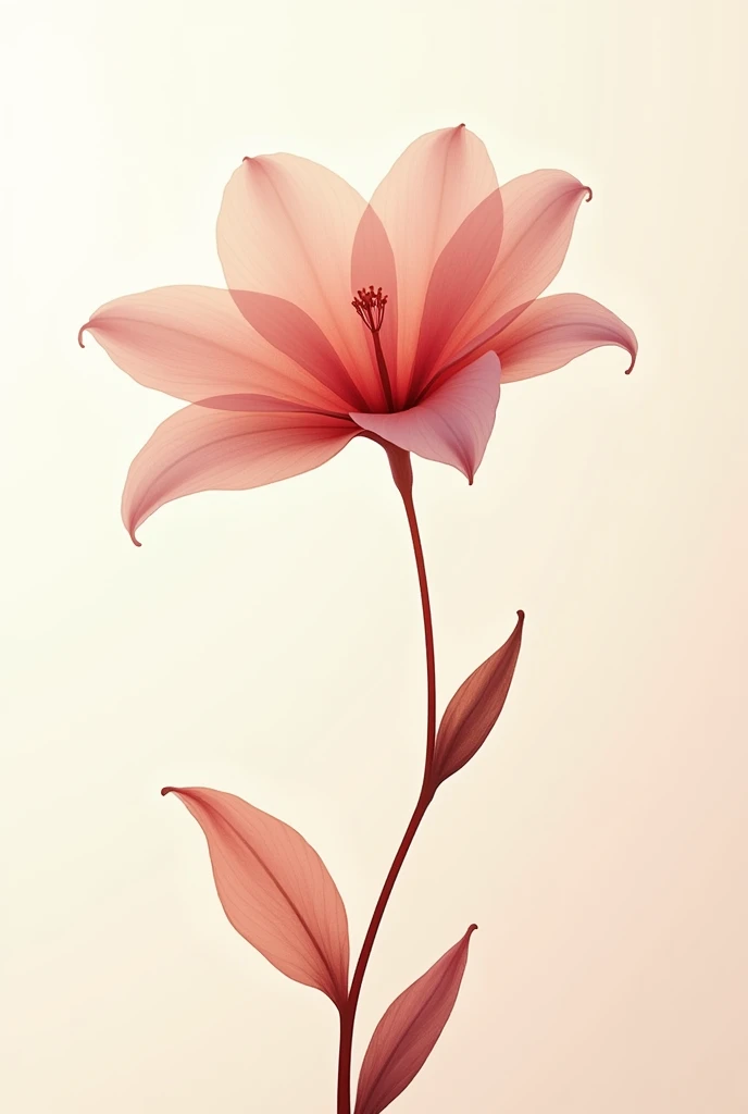 masterpiece、 Highest quality, Highly detailed、8k、 High resolution,  Flower silhouette、