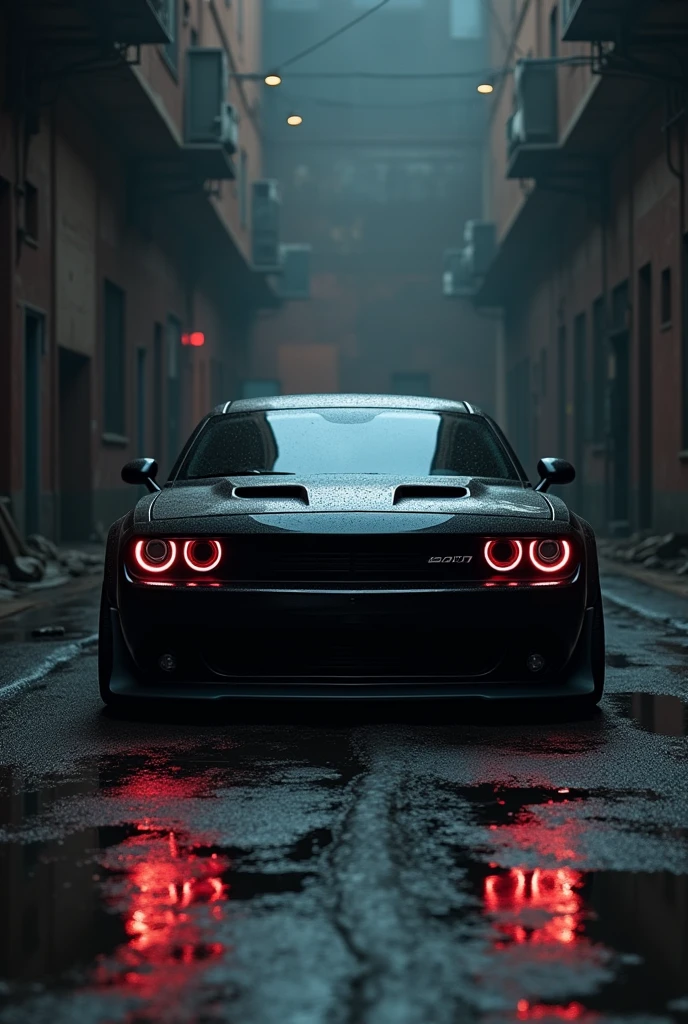 Luxuary black car gangstar vibe