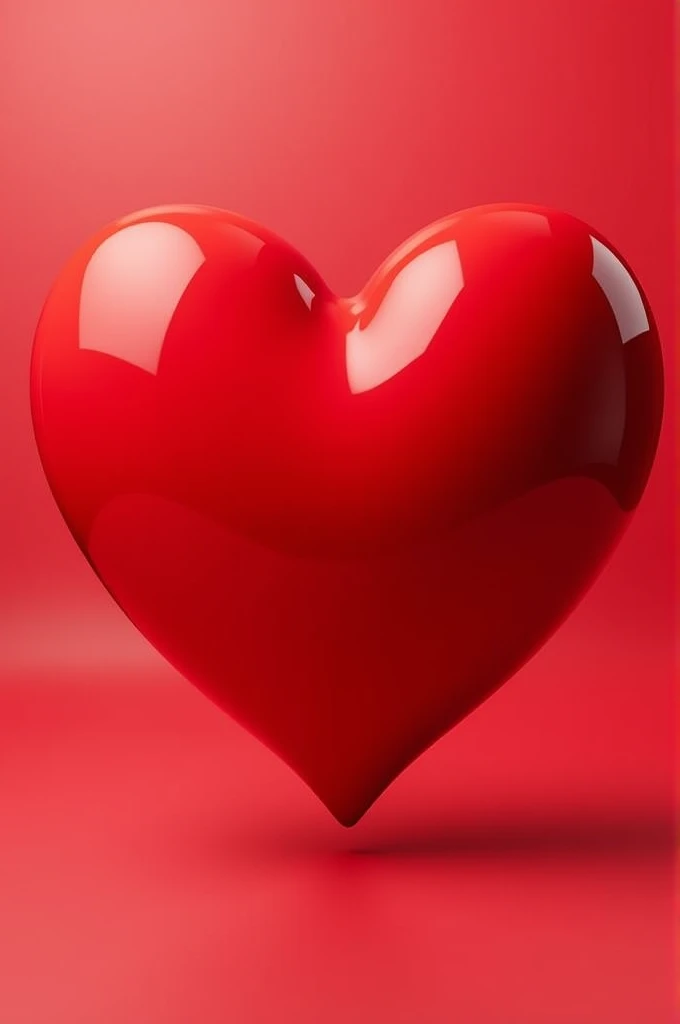 big red heart
