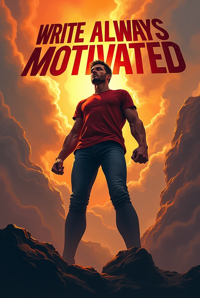 write Always motivated in image 