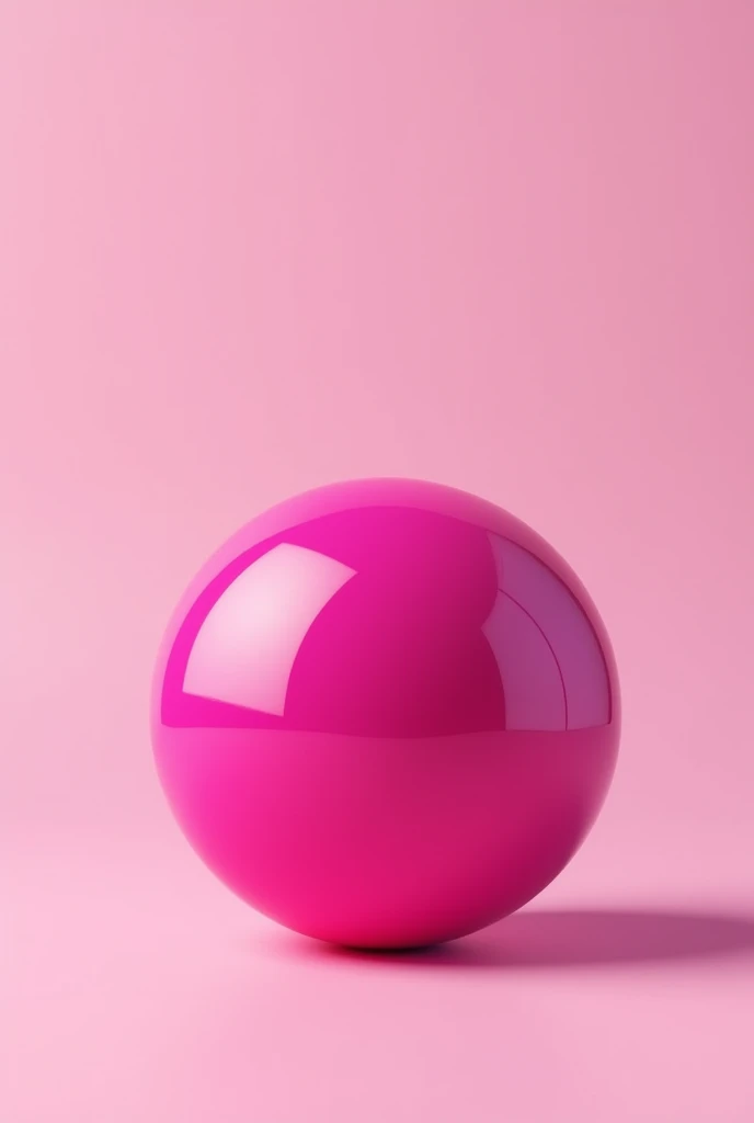 Colour pink ball

