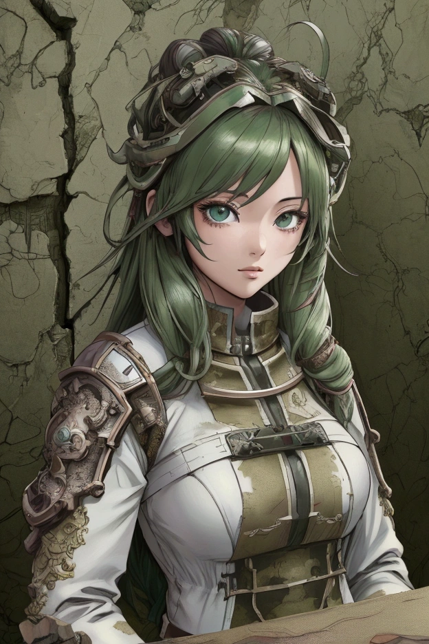 ((Highly detailed anime art)),Woman in ruins,City Ruins,Ranger Equipment,((masterpiece, Highest quality, Extremely detailed CG, unity 8k wallpaper )),(masterpiece, Highest quality, Highest quality, Official Art, beautiful),Very vivid,High-precision images,Ultra-high resolution,Great art,Poster Art,Impressive photos,Impressive art,beautiful顔,Perfect Face