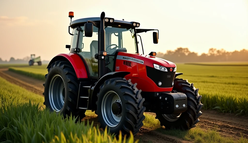 Massey Ferguson tractor 2025 red colour 