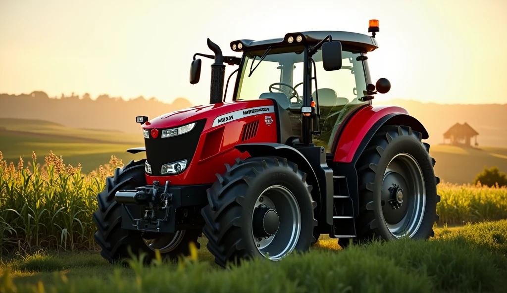 Massey Ferguson tractor 2025 red colour