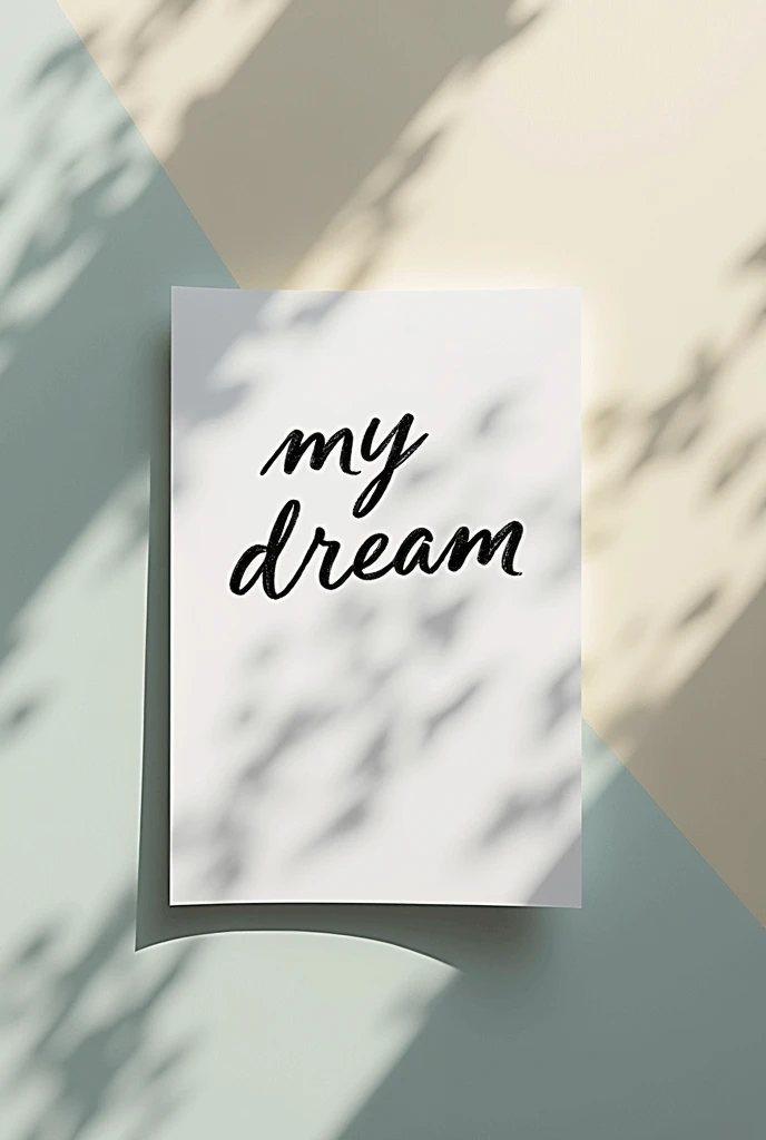  Study photo on the photo writing is my dream 
