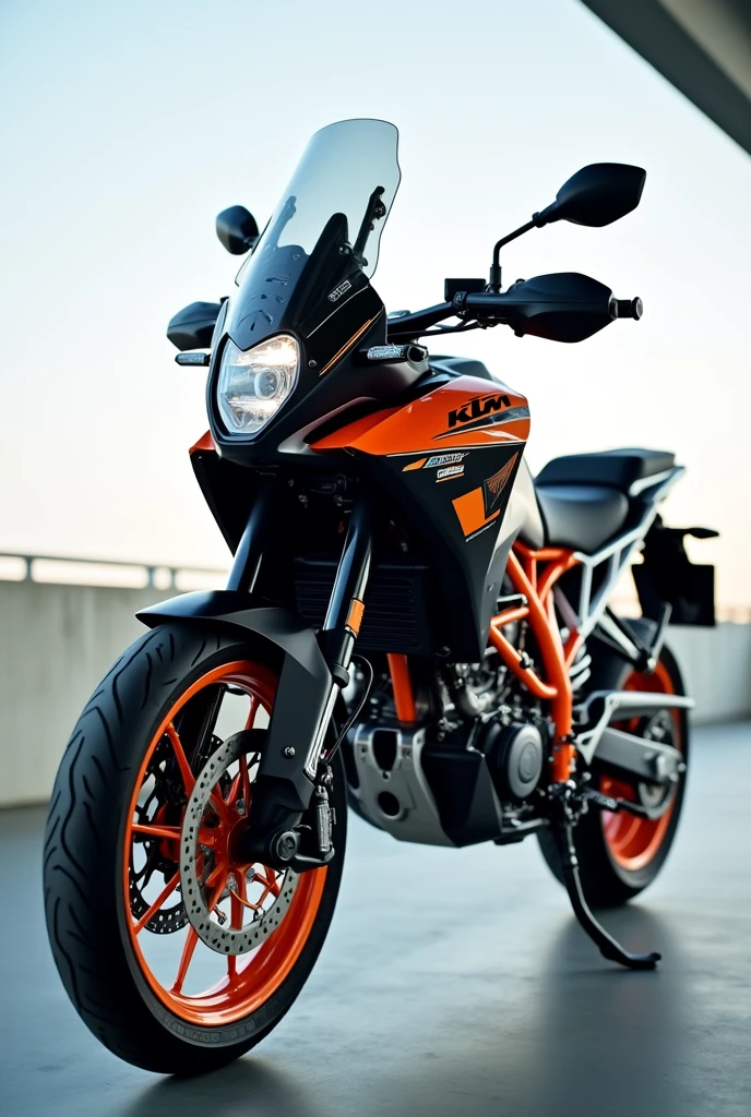 A vertical photo of ktm super adventure 4k best quality