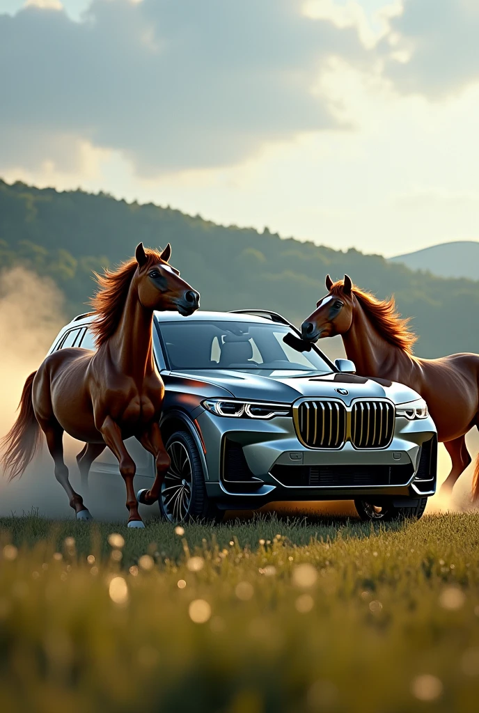 Bmw x7+ horse images 