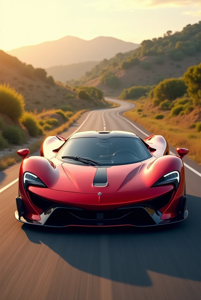 Red car