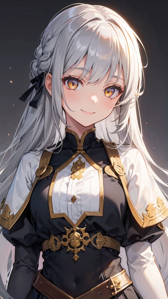 White hair color