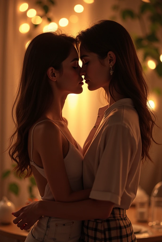 Hot kissing boy girl