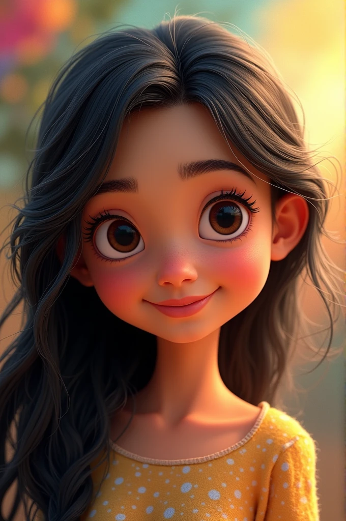 Rasmika mandana face animation girl