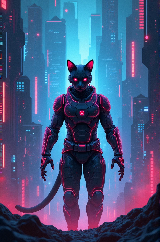 Make a sci-fi style poster for CAT exam event titled "Last mile to CAT" with blue purple and red color scheme
