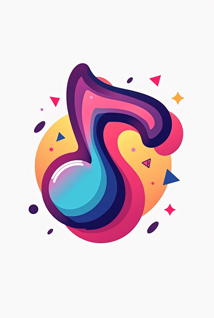 CREATE a logo for pop music.