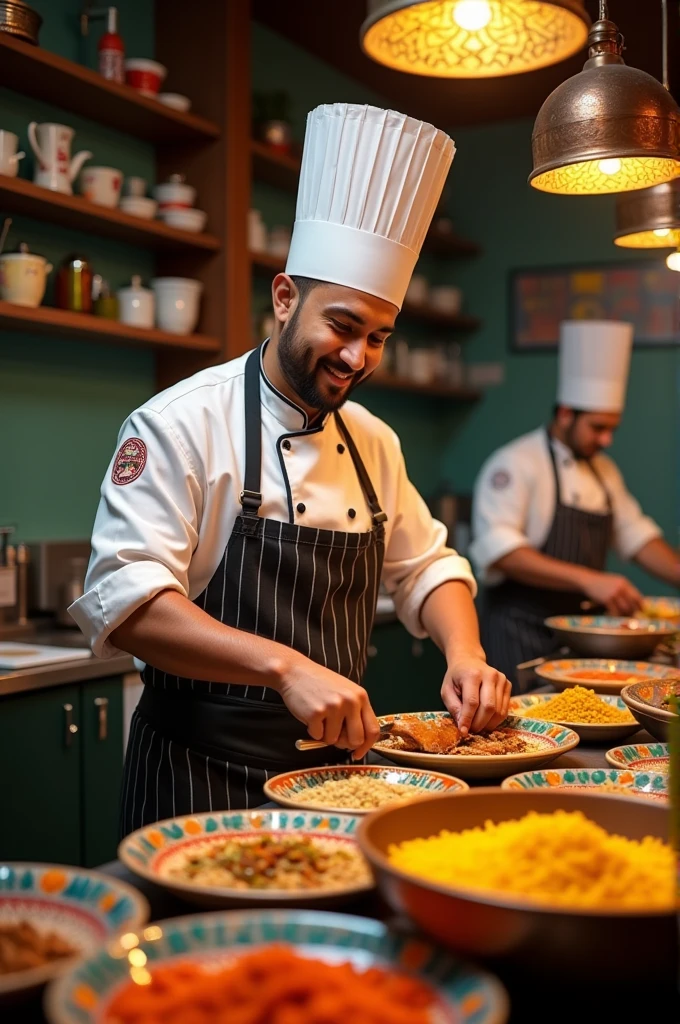 A Bachelor who cooked Bangladeshi food as chief 