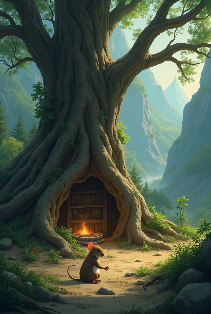 A tiny mouse named Milo lives peacefully in a cozy home under the roots of an old tree, nestled at the foot of a mountain. His life is filled with warmth, comfort, and the simple joys of nature. But one day, disaster strikes when a massive landslide begins to tear down the mountain. As the ground trembles and mud rushes towards his beloved home, Milo desperately tries to escape, but the powerful force of the landslide traps him inside his once-safe haven. The story follows Milo's tragic struggle as his world is destroyed, leaving behind only memories of the life he cherished.