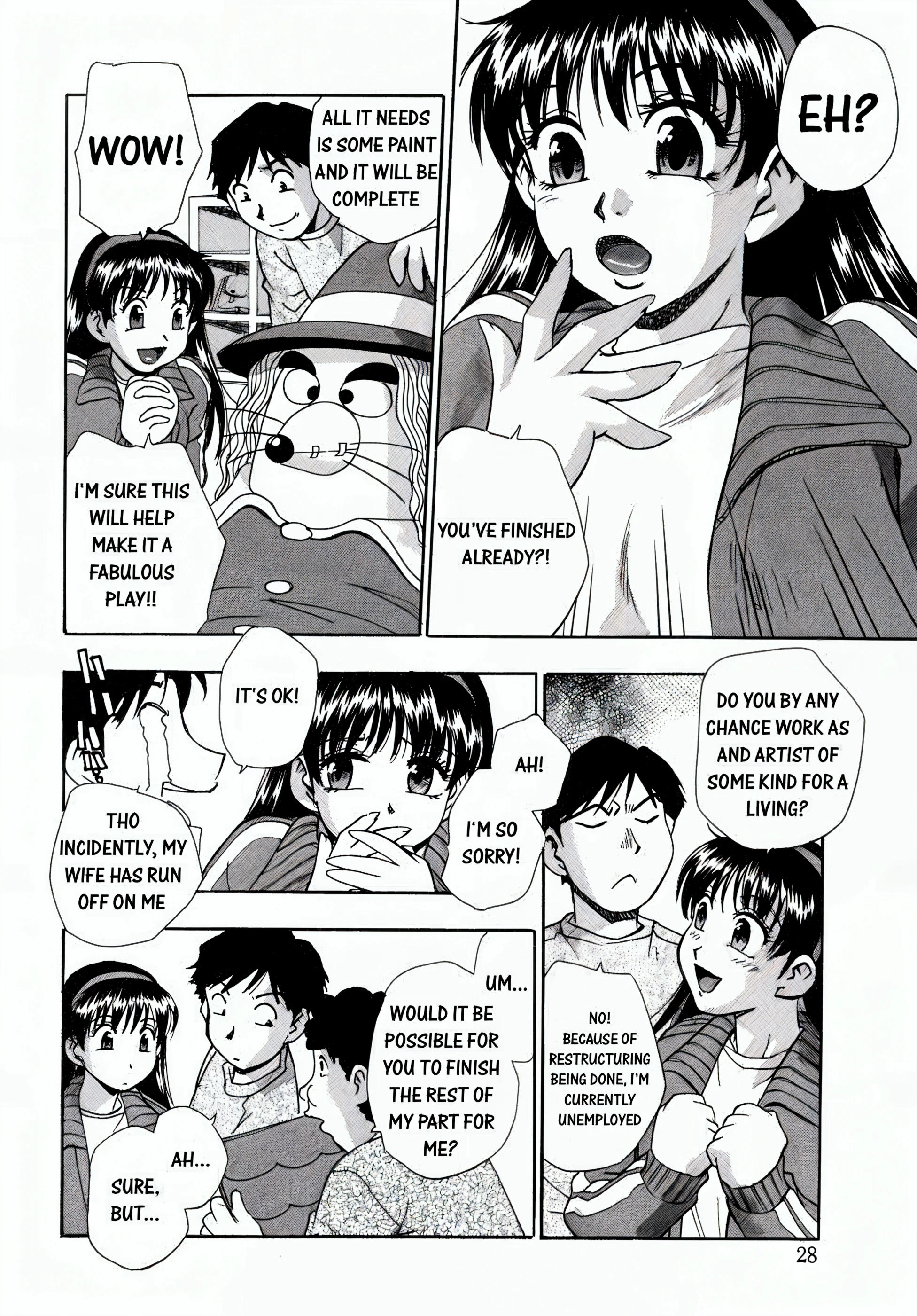 Ranma saotome, Cabello rojo corto, masturbation with breasts, pechos muy grandes, desnuda, semen en los pechos, sexo en senos, pene entre los pechos