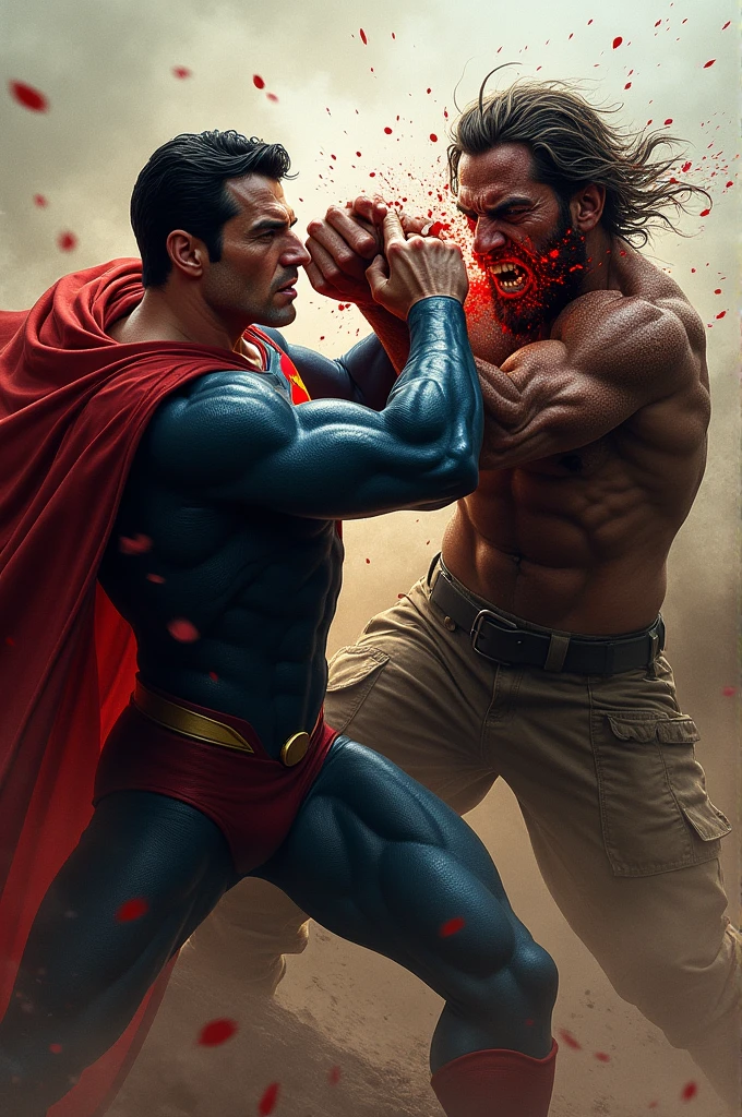Bloody Superman Punched