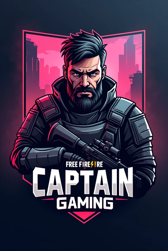 Captain Gaming logo for YouTube
Free fire