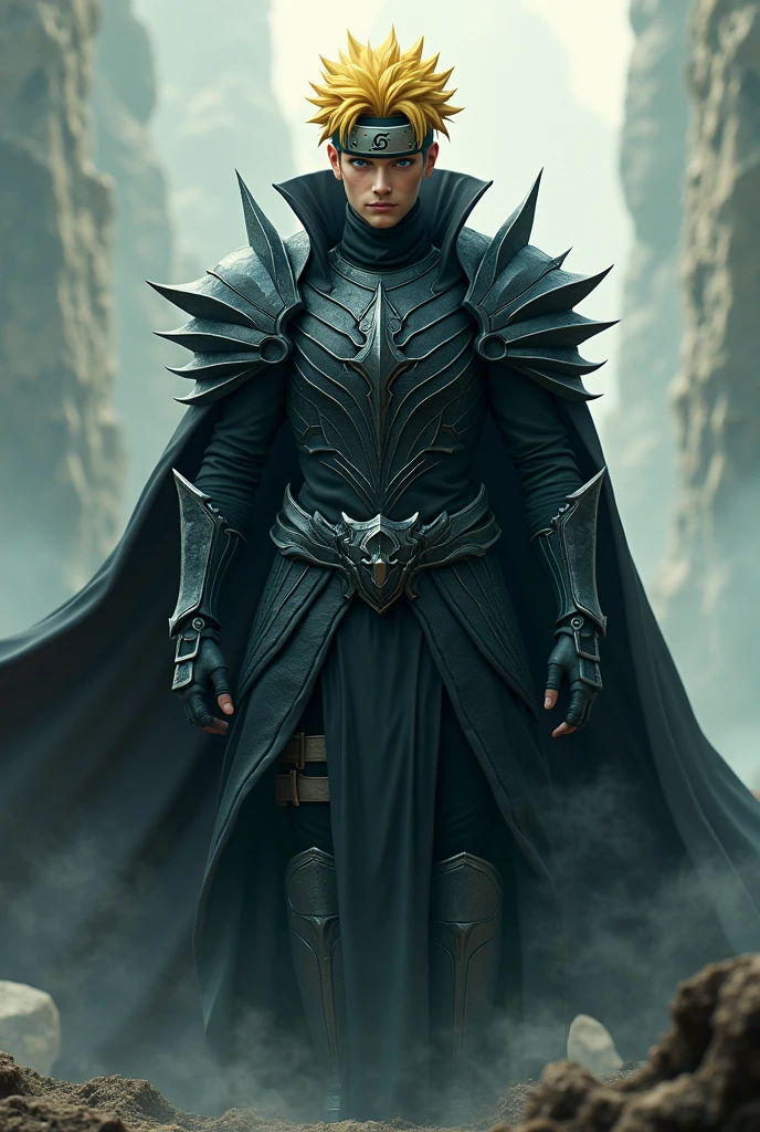 Naruto dressed in Hades armor