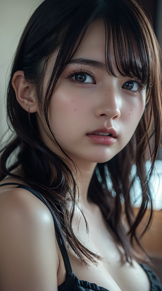 AW Photo、(masterpiece:1.3)、(Highest quality,Very detailed,Complex)、Professional photography、Professional Lighting、High resolution、High Dynamic Range、(((Realistic、Ultra-realistic,Realistic、8K Ultra HD)))、Browsing Caution、16K、32K、超High resolution、Delicate and sexy face、 Sensual Gaze、Fashion Model、Random sexy poses,