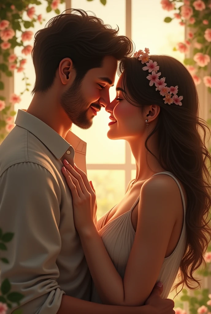 Man and woman love