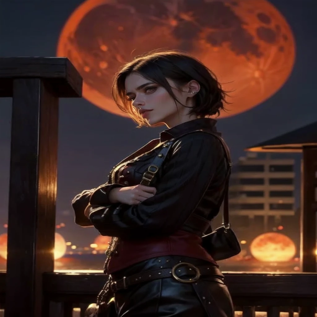 ((best quality)), ((masterpiece)), (detailed), succubus, ethereal beauty, perched on a cloud, (fantasy illustration:1.3), enchanting gaze, leotard, pantyhose, stockings, bodysuit, captivating pose, delicate wings, otherworldly charm, mystical sky, large moon, moonlit night, soft colors, (detailed cloudscape:1.3), (high-resolution:1.2), from below, (rating_explicit), (score_9, score_8_up, score_7_up, score_6_up, score_5_up, score_4_up, high res, 4k)