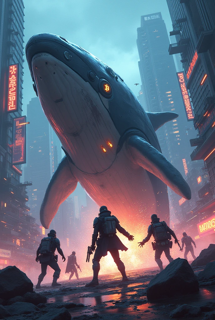 from stable_diffusion import StableDiffusionPipeline
import torch
from PIL import Image

# Load the Stable Diffusion model
pipe = StableDiffusionPipeline.from_pretrained("stable-diffusion-v1-4")
pipe = pipe.to("cuda")  # Use GPU if available

# Define the prompt for Action and Sci-Fi genres with Bitcoin, Whale, and Shark
prompts = {
    "action_sci_fi_bitcoin_whale_shark": (
        "In a high-octane, futuristic world, a team of action heroes battles in an epic showdown against a giant, technologically enhanced whale. "
        "The whale, outfitted with advanced gadgets and a glowing Bitcoin emblem embedded in its skin, exudes both power and sophistication. "
        "Its enormous size and digital enhancements make it a formidable opponent in the sci-fi landscape. "
        "Meanwhile, a sleek, high-tech shark with cybernetic features and a Bitcoin logo on its fin lurks in the shadows, ready to pounce. "
        "The heroes, armed with futuristic weapons and gadgets, engage in a dramatic fight scene, with explosions and dynamic lighting intensifying the action. "
        "The background features a sprawling, neon-lit cityscape with flying vehicles and towering skyscrapers, creating a vibrant and immersive sci-fi environment."
    )
}

# Generate the image for the prompt
for name, prompt in prompts.items():
    # Generate the image using the prompt
    image = pipe(prompt).images[0]
    
    # Save the generated image
    filename = f"{name.lower().replace(' ', '_')}.png"
    image.save(filename)
    print(f"Saved image: {filename}")

    # Optionally, show the generated image
    image.show()
