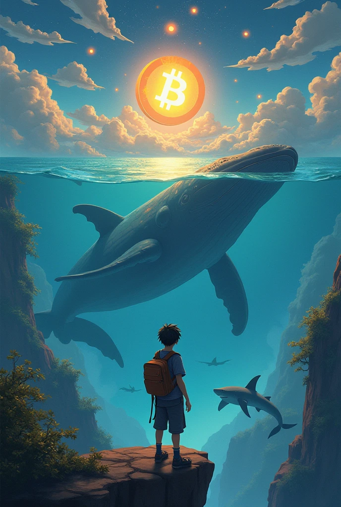 from stable_diffusion import StableDiffusionPipeline
import torch
from PIL import Image

# Load the Stable Diffusion model
pipe = StableDiffusionPipeline.from_pretrained("stable-diffusion-v1-4")
pipe = pipe.to("cuda")  # Use GPU if available

# Define the prompt for Drama and Isekai genres with Bitcoin, Whale, and Shark
prompts = {
    "drama_isekai_bitcoin_whale_shark": (
        "In a dramatic isekai world, a young protagonist finds themselves in a fantastical realm where Bitcoin plays a crucial role in society. "
        "The scene captures the protagonist standing on a cliff, gazing at a majestic, otherworldly ocean where a colossal, benevolent whale with a Bitcoin symbol glowing on its back swims gracefully. "
        "The whale represents hope and power, while a sleek, mysterious shark with a Bitcoin logo on its fin lurks in the shadows of the ocean, hinting at hidden dangers. "
        "The protagonist, dressed in adventure-ready attire, looks contemplative and determined, reflecting the inner struggle and growth typical of a dramatic isekai journey. "
        "The background features a breathtaking, magical landscape with floating islands, enchanted forests, and a shimmering, star-studded sky, evoking the fantasy and wonder of the new world."
    )
}

# Generate the image for the prompt
for name, prompt in prompts.items():
    # Generate the image using the prompt
    image = pipe(prompt).images[0]
    
    # Save the generated image
    filename = f"{name.lower().replace(' ', '_')}.png"
    image.save(filename)
    print(f"Saved image: {filename}")

    # Optionally, show the generated image
    image.show()

