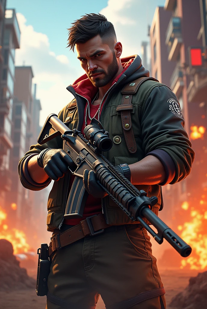 A free fire gamer profile photo