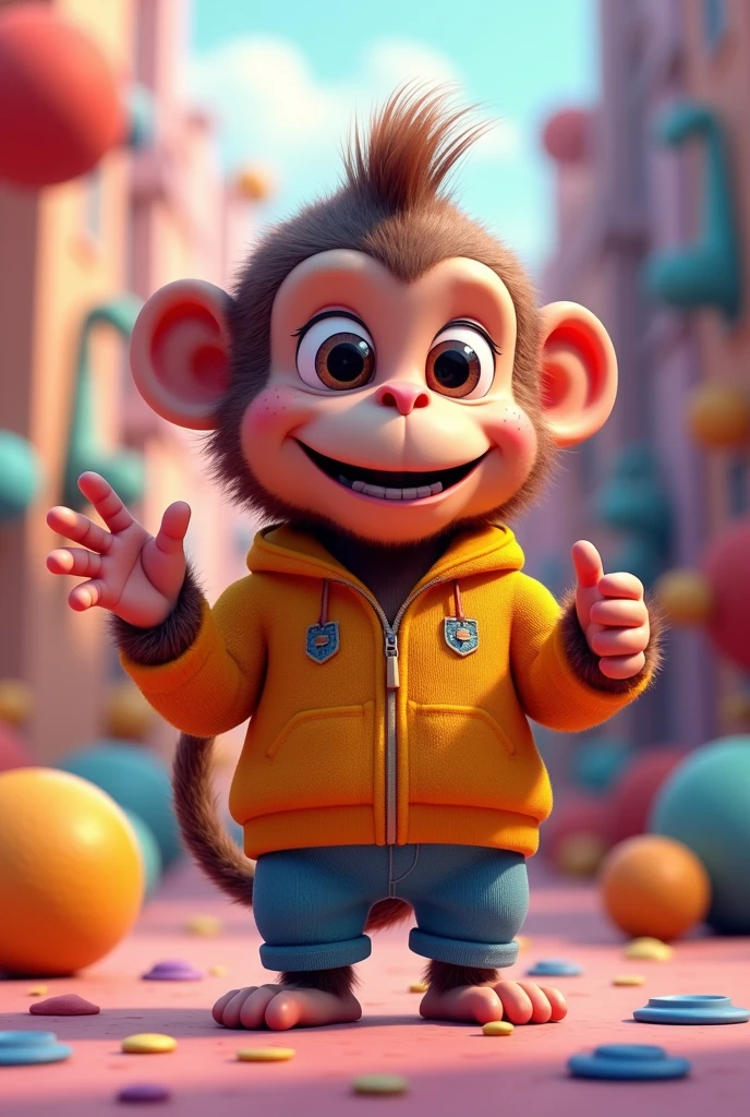 Monkey animator for nft