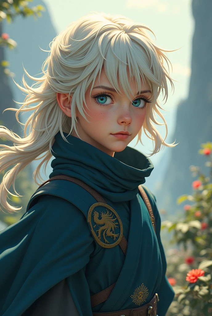 Naruto with Targaryen features