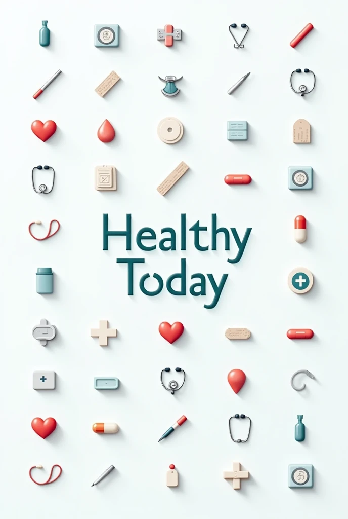 Give me image for real medical icons and write Healthy Today 