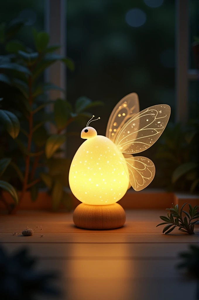 Design a  firefly inspired table lamp