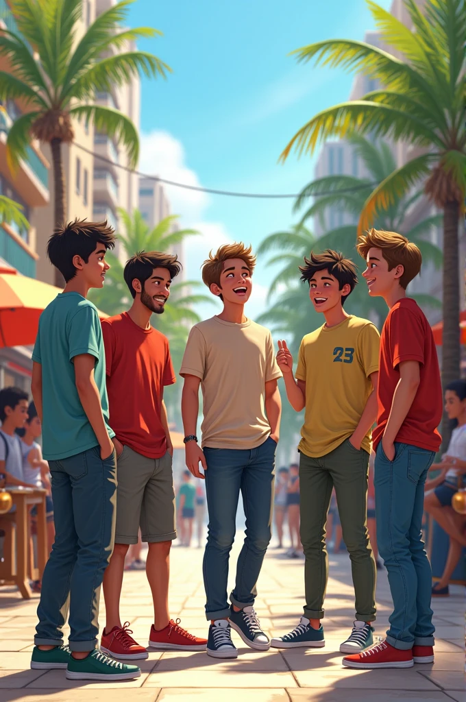 Boys friends group