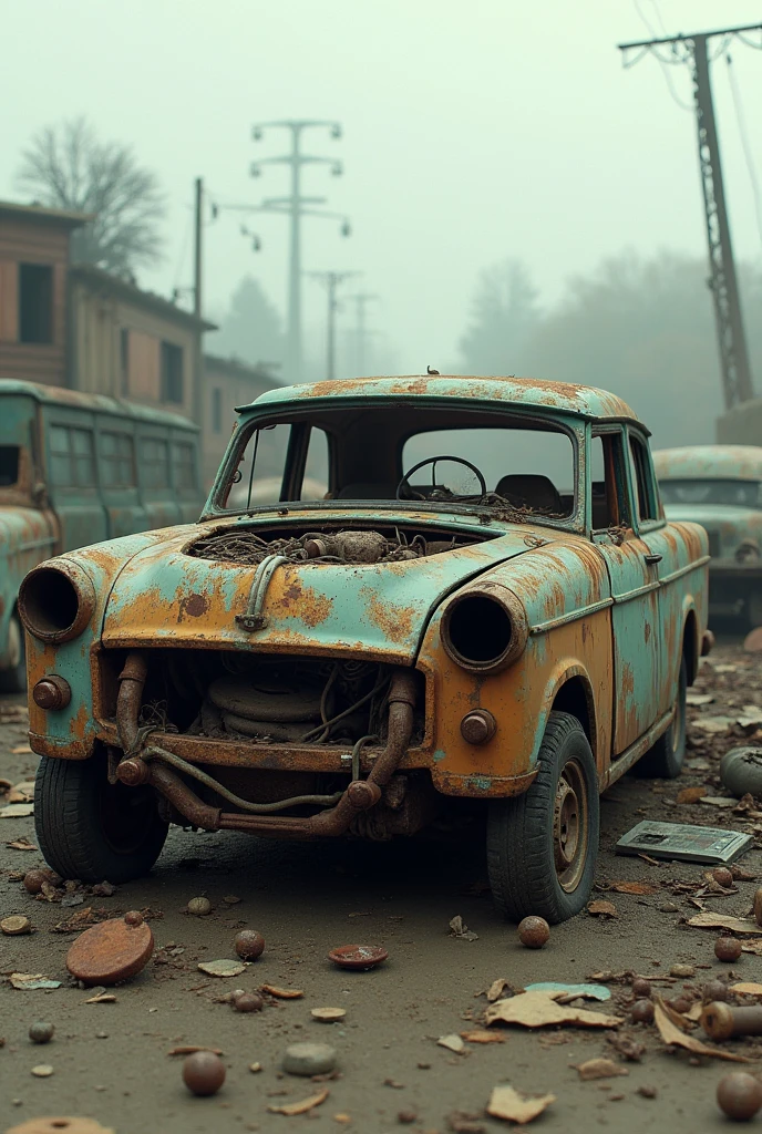 Make a trash car