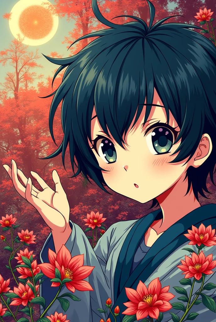 Homemade anime prints production for clothes