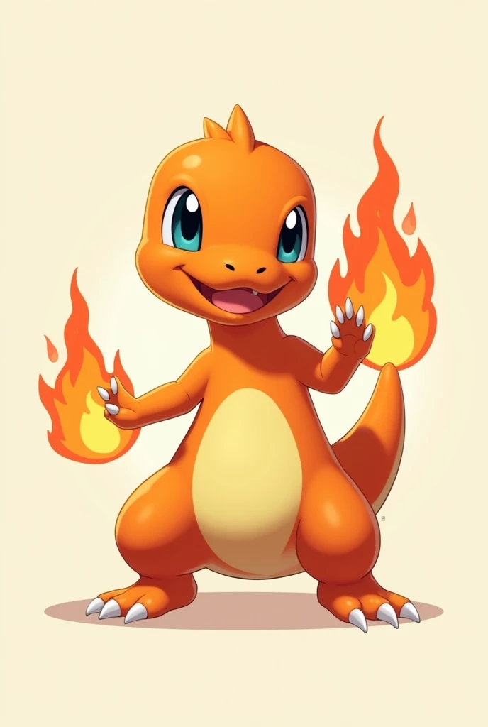 create a charmander with high iconicity