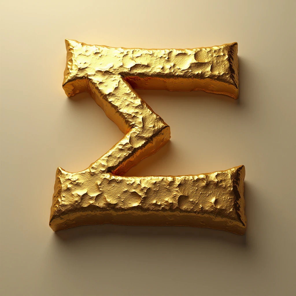 Make a logo of SIGMA for Whatsapp, gold emboss, hyper realistic, UHD, 64K