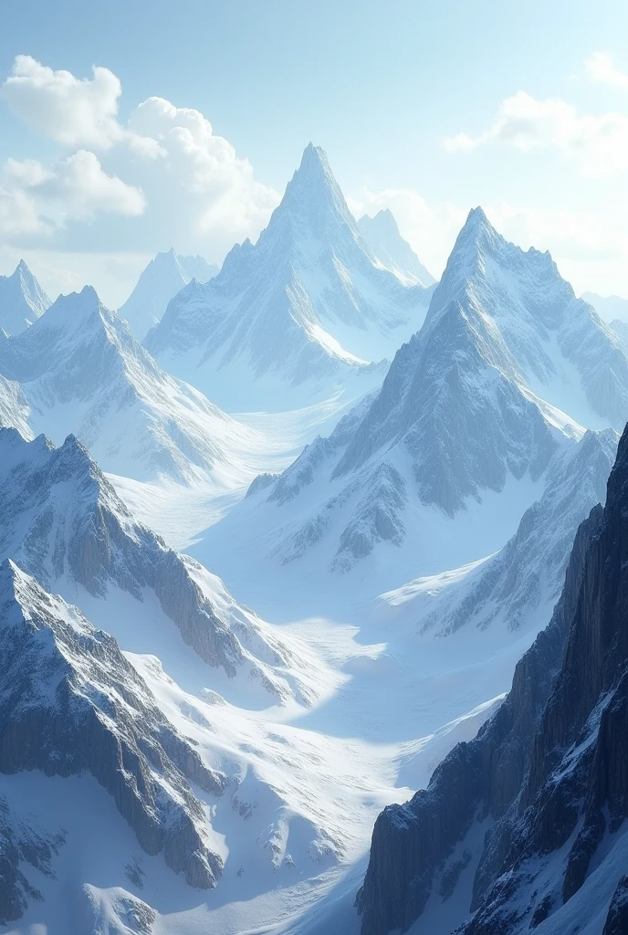 Make a mountaineer background there should not be any person from side view