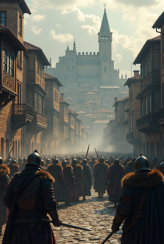 Medieval Pamplona with Vikings