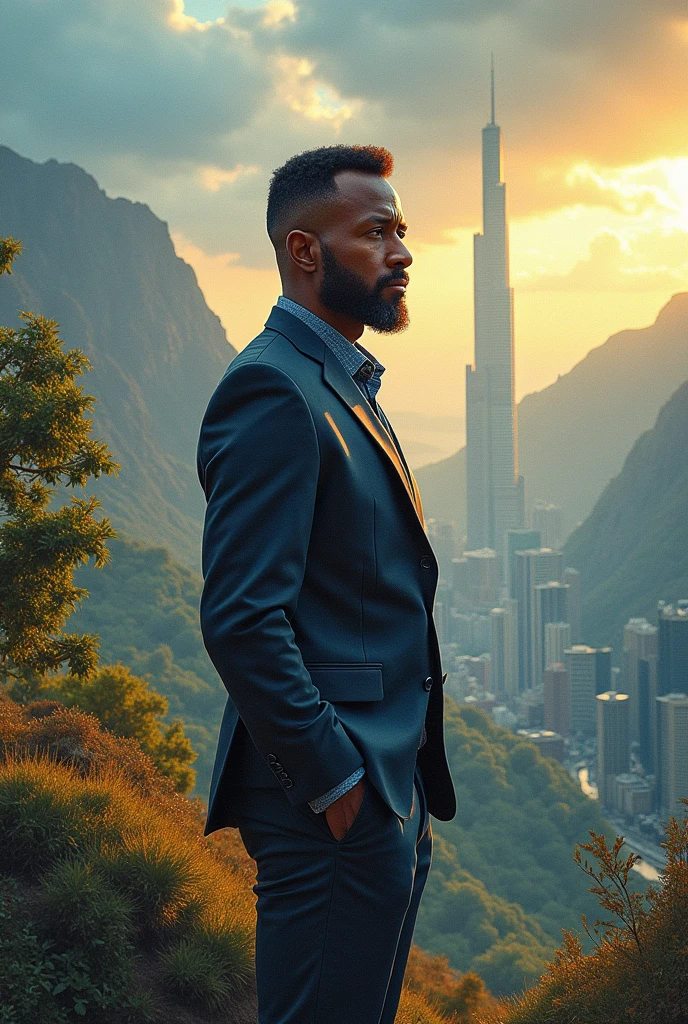 Create the cover page of the book that is about the man raised in Lesotho who had financial problems when young till the point he was successful in entrepreneurship businesses