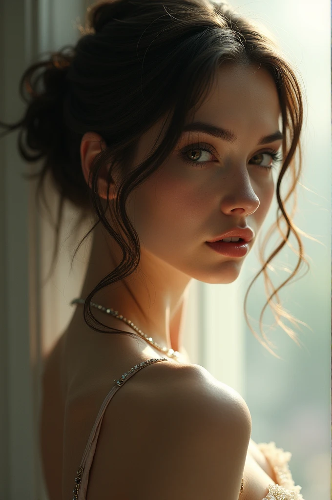 A sexy neck lady