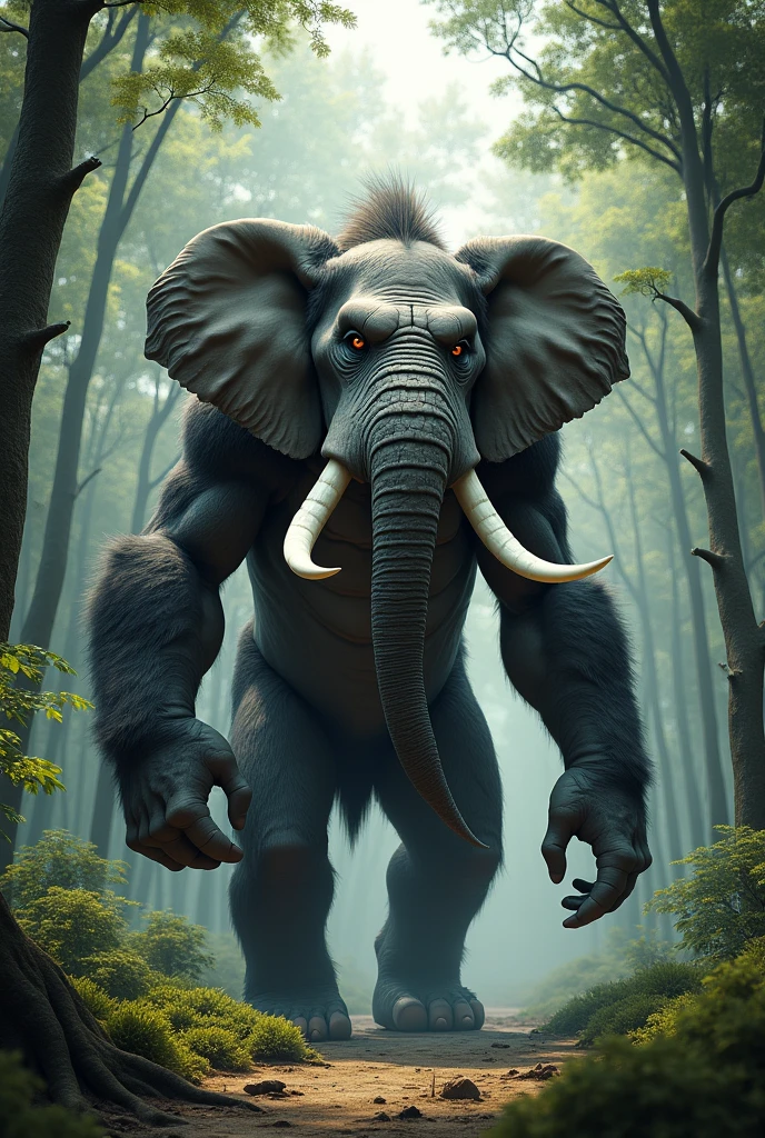 Goril + elephant